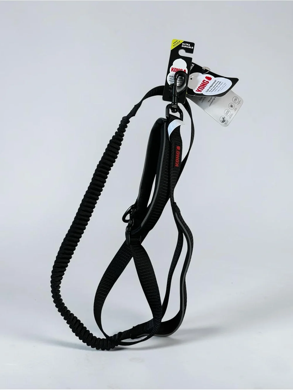 KONG Safety Dog Harness and Leash Bundle, Adjustable, Durable-MEDIUM